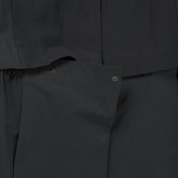 Annette Gortz SS/20 Evox Nero Cotton Snap-Off Jacket *MISSING SLEEVE ATTACHMENTS - Picture 8 of 13